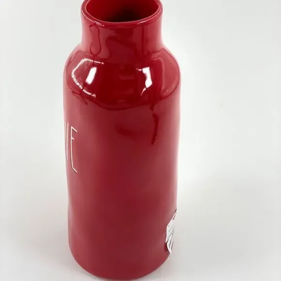 Rae Dunn Red Love Vase with White Letters - Picture 9 of 15